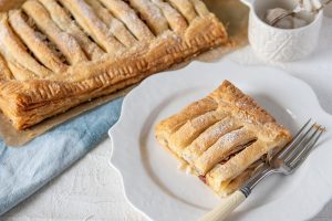 Apple Strudel made with Carême Sour Cream Shortcrust Pastry
