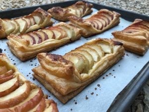 Little Apple Frangipane Tarts with Butter Puff Pastry